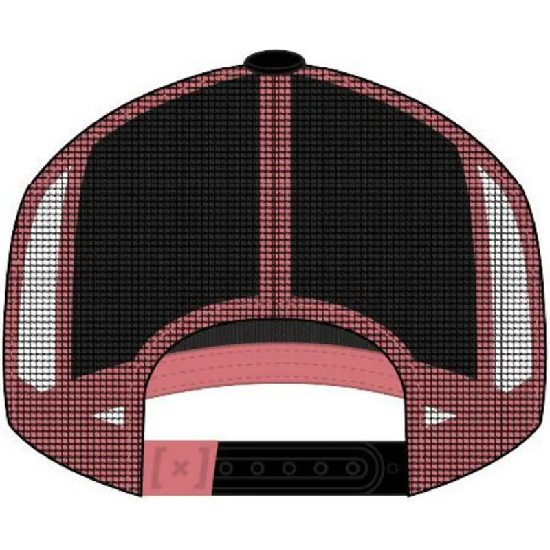 lyserod-og-hvid-trucker-kasket-goku-black-bla3-dragon-ball-fra-capslab