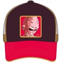 trucker-kasket-brun-og-rod-kid-buu-kid2-dragon-ball-fra-capslab