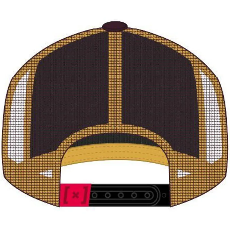 trucker-kasket-brun-og-rod-kid-buu-kid2-dragon-ball-fra-capslab