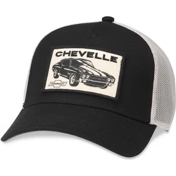 Sort og hvid trucker kasket snapback Chevelle by Chevrolet Valin fra American Needle