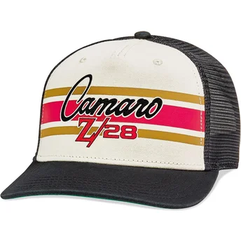 Hvid og sort trucker snapback kasket Camaro Z28 Sinclair fra American Needle