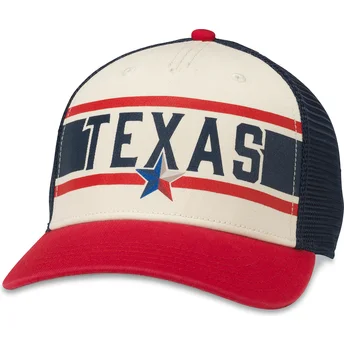 Gorra trucker multicolor snapback Texas Sinclair fra American Needle