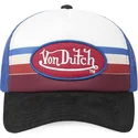 trucker-kasket-bla-rod-og-sort-ban-blu-fra-von-dutch