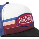 trucker-kasket-bla-rod-og-sort-ban-blu-fra-von-dutch
