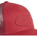 kasketter-buet-rod-snapback-af-von-dutch