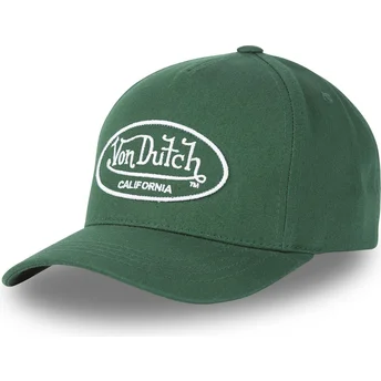 kasketter-buet-gron-justerbar-rem-af-von-dutch