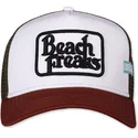 hvid-og-rod-trucker-kasket-beach-freaks-hft-fra-coastal