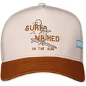 trucker-kasket-beige-og-brun-surf-naked-in-the-sun-iii-hft-fra-coastal
