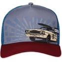 gorra-trucker-gra-bla-og-rod-low-car-hft-fra-coastal
