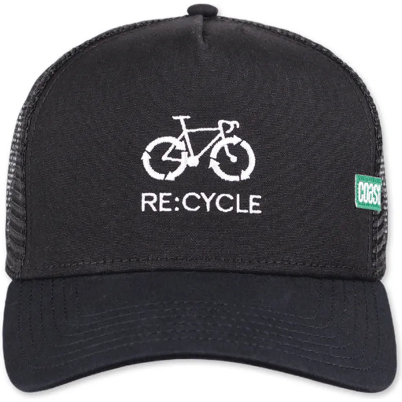 kasketter-buet-sort-snapback-af-coastal kasketter-buet-sort-snapback-af-coastal