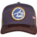 kasket-trucker-marinebla-gron-og-brun-just-glide-smooth-and-slow-hft-fra-coastal
