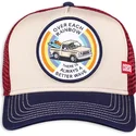 beige-rod-og-marinebla-trucker-kasket-over-each-rainbow-there-is-always-a-better-wave-hft-fra-coastal