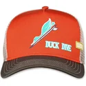 trucker-kasket-orange-duck-dive-hft-fra-coastal