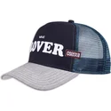 trucker-kasket-marinebla-og-gra-wave-lover-hft-fra-coastal