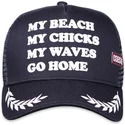 kasketter-flad-marinebla-snapback-af-coastal