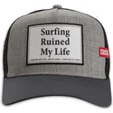 kasketter-buet-gra-snapback-af-coastal