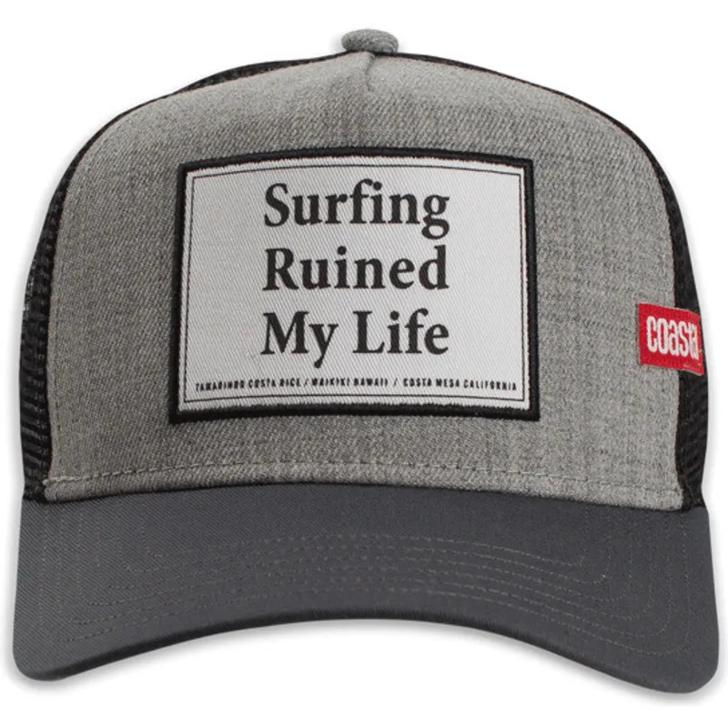kasketter-buet-gra-snapback-af-coastal kasketter-buet-gra-snapback-af-coastal