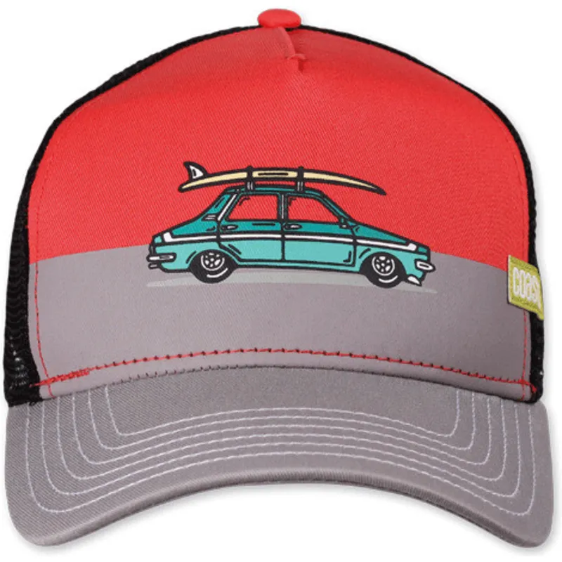 rod-og-gra-trucker-kasket-retro-beauty-hft-fra-coastal