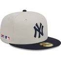 gra-og-marinebla-fladskaermshat-59fifty-farm-team-fra-new-york-yankees-mlb-fra-new-era