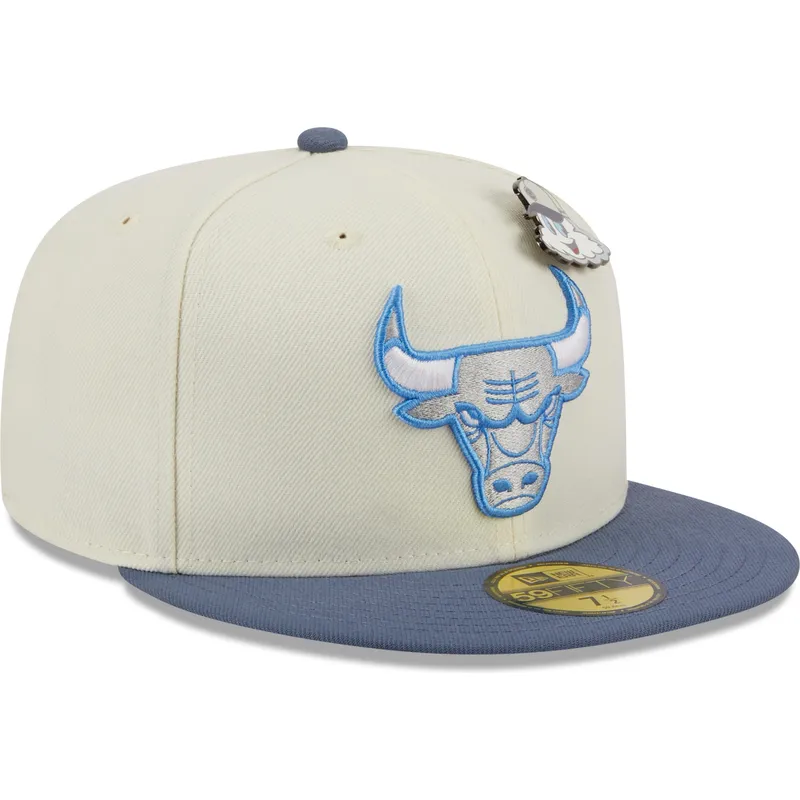 gra-og-bla-fitted-flat-cap-59fifty-the-elements-air-pin-fra-chicago-bulls-nba-af-new-era