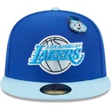 kasketter-flad-bla-tilpasset-59fifty-the-elements-water-pin-fra-los-angeles-lakers-nba-af-new-era