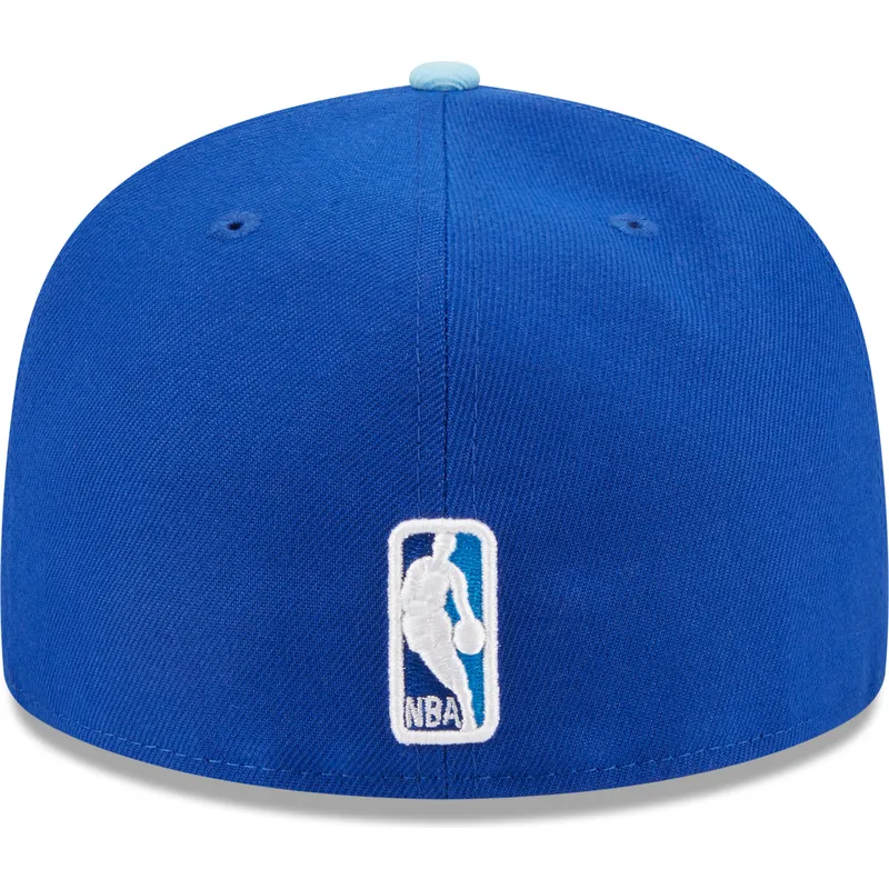 kasketter-flad-bla-tilpasset-59fifty-the-elements-water-pin-fra-los-angeles-lakers-nba-af-new-era