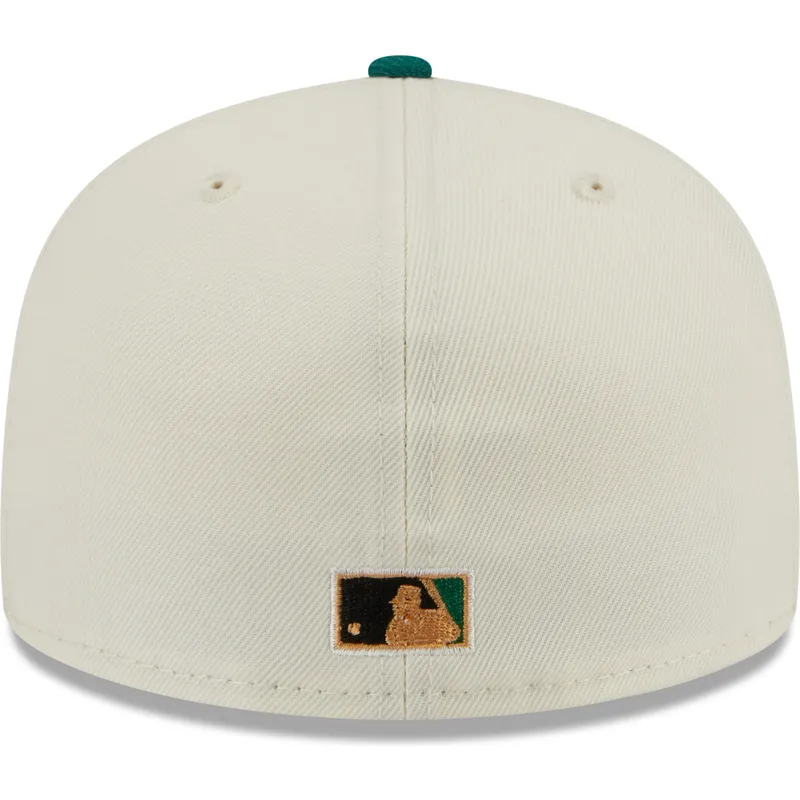 kasketter-flad-gra-tilpasset-marron-59fifty-camp-fra-new-york-yankees-mlb-af-new-era