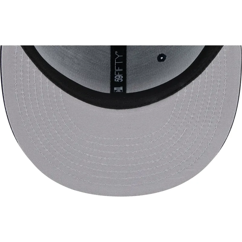 flad-kasket-marinebla-tilpasset-59fifty-sunlight-pop-fra-new-york-yankees-mlb-fra-new-era