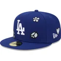 flad-bla-tilpasset-59fifty-sunlight-pop-kasket-fra-los-angeles-dodgers-mlb-fra-new-era