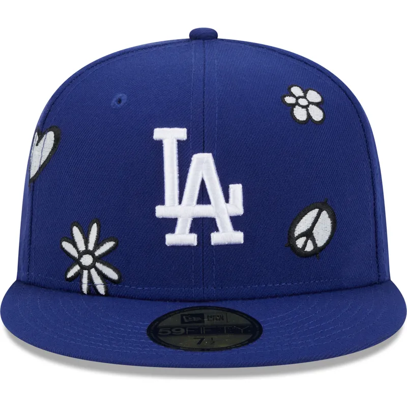 flad-bla-tilpasset-59fifty-sunlight-pop-kasket-fra-los-angeles-dodgers-mlb-fra-new-era