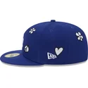 flad-bla-tilpasset-59fifty-sunlight-pop-kasket-fra-los-angeles-dodgers-mlb-fra-new-era