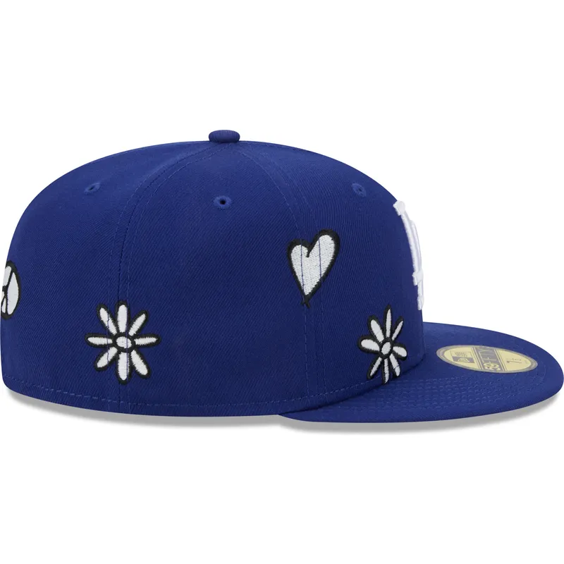 flad-bla-tilpasset-59fifty-sunlight-pop-kasket-fra-los-angeles-dodgers-mlb-fra-new-era