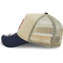 beige-og-marinebla-9forty-a-frame-all-day-trucker-kasket-fra-boston-red-sox-mlb-af-new-era