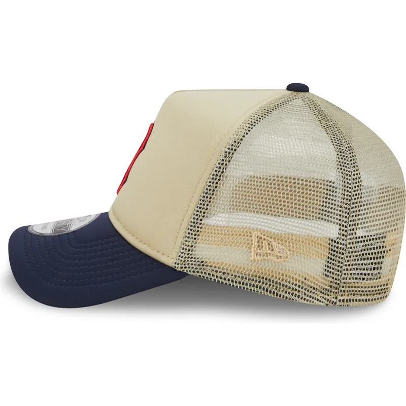 kasketter-buet-beige-snapback-9forty-a-frame-all-day-fra-boston-red-sox-mlb-af-new-era