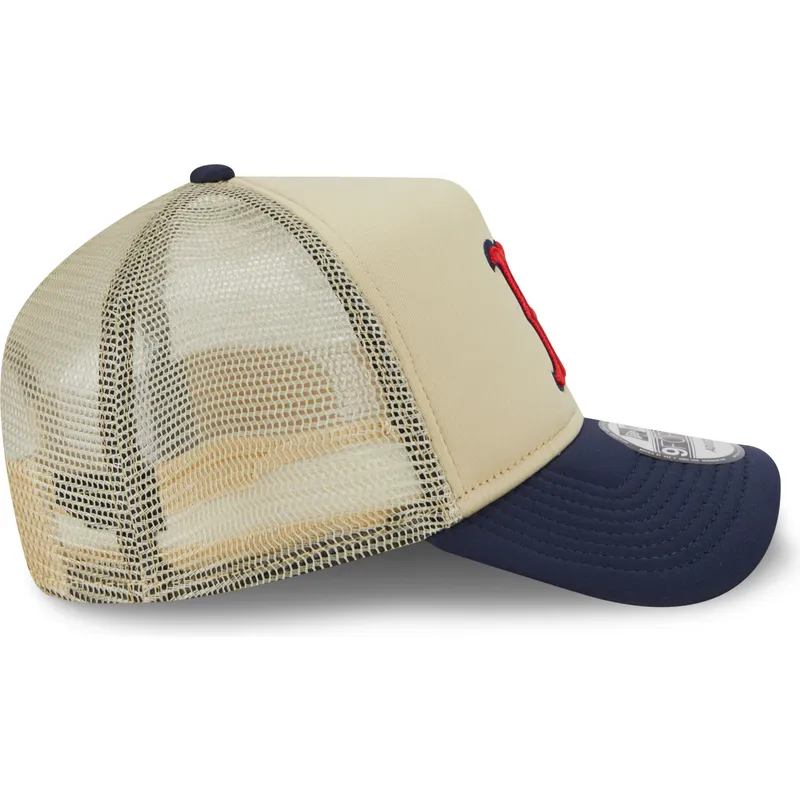 kasketter-buet-beige-snapback-9forty-a-frame-all-day-fra-boston-red-sox-mlb-af-new-era