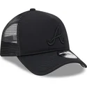 atlanta-braves-mlb-new-era-sort-9forty-a-frame-all-day-trucker-kasket-med-sort-logo