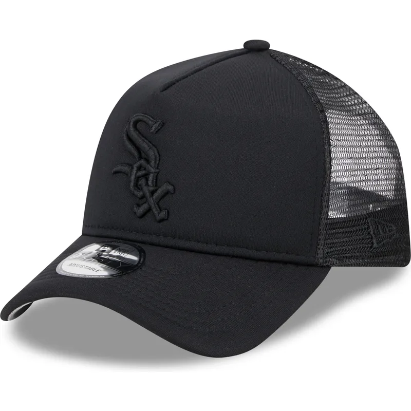kasketter-buet-sort-snapback-9forty-a-frame-all-day-fra-chicago-white-sox-mlb-af-new-era kasketter-buet-sort-snapback-9forty-a-frame-all-day-fra-chicago-white-sox-mlb-af-new-era