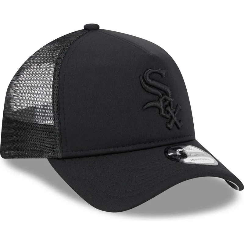 kasketter-buet-sort-snapback-9forty-a-frame-all-day-fra-chicago-white-sox-mlb-af-new-era kasketter-buet-sort-snapback-9forty-a-frame-all-day-fra-chicago-white-sox-mlb-af-new-era