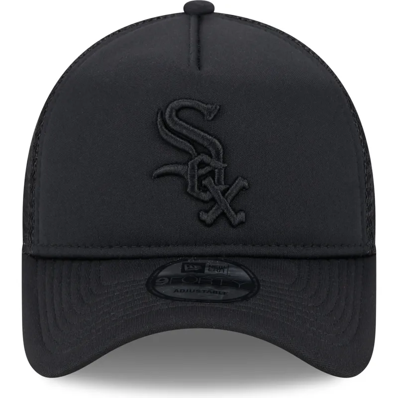 kasketter-buet-sort-snapback-9forty-a-frame-all-day-fra-chicago-white-sox-mlb-af-new-era kasketter-buet-sort-snapback-9forty-a-frame-all-day-fra-chicago-white-sox-mlb-af-new-era