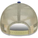 beige-og-bla-9forty-a-frame-all-day-trucker-kasket-fra-los-angeles-dodgers-mlb-fra-new-era