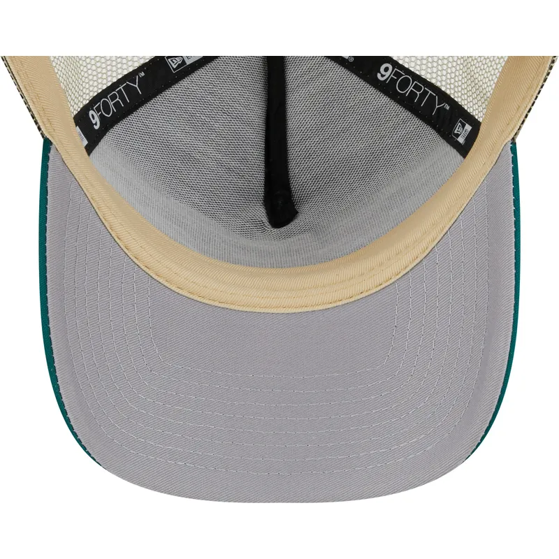 kasketter-buet-beige-snapback-9forty-a-frame-all-day-fra-oakland-athletics-mlb-af-new-era