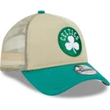 beige-og-gron-9forty-a-frame-all-day-trucker-boston-celtics-nba-trucker-kasket-fra-new-era