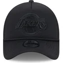 new-era-black-logo-9forty-a-frame-all-day-trucker-los-angeles-lakers-nba-black-trucker-hat