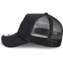 sort-trucker-kasket-med-sort-logo-9forty-a-frame-all-day-trucker-fra-los-angeles-lakers-nba-fra-new-era