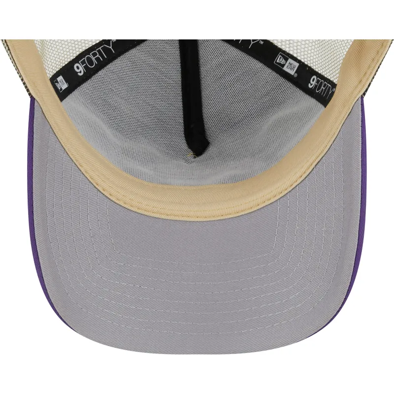 kasketter-buet-beige-snapback-9forty-a-frame-all-day-fra-los-angeles-lakers-nba-af-new-era