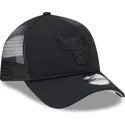 sort-trucker-kasket-med-sort-logo-9forty-a-frame-all-day-trucker-fra-chicago-bulls-nba-fra-new-era