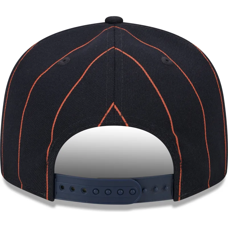 marinebla-flat-snapback-kasket-9fifty-pinstripe-visor-clip-fra-detroit-tigers-mlb-fra-new-era
