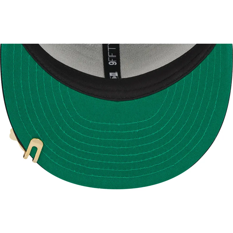kasketter-flad-sort-snapback-9fifty-pinstripe-visor-clip-fra-chicago-white-sox-mlb-af-new-era