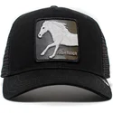 sort-trucker-kasket-med-hest-high-rider-ride-high-the-farm-fra-goorin-bros