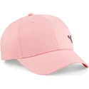 justerbar-lyserod-buet-kasket-metal-cat-smooth-fra-puma